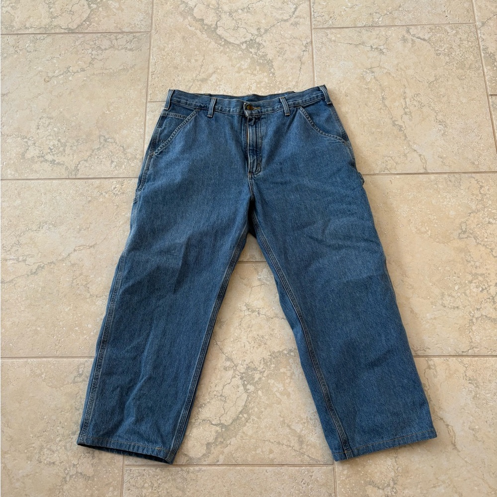 Carhartt Blue Men's Jeans 35 x 30